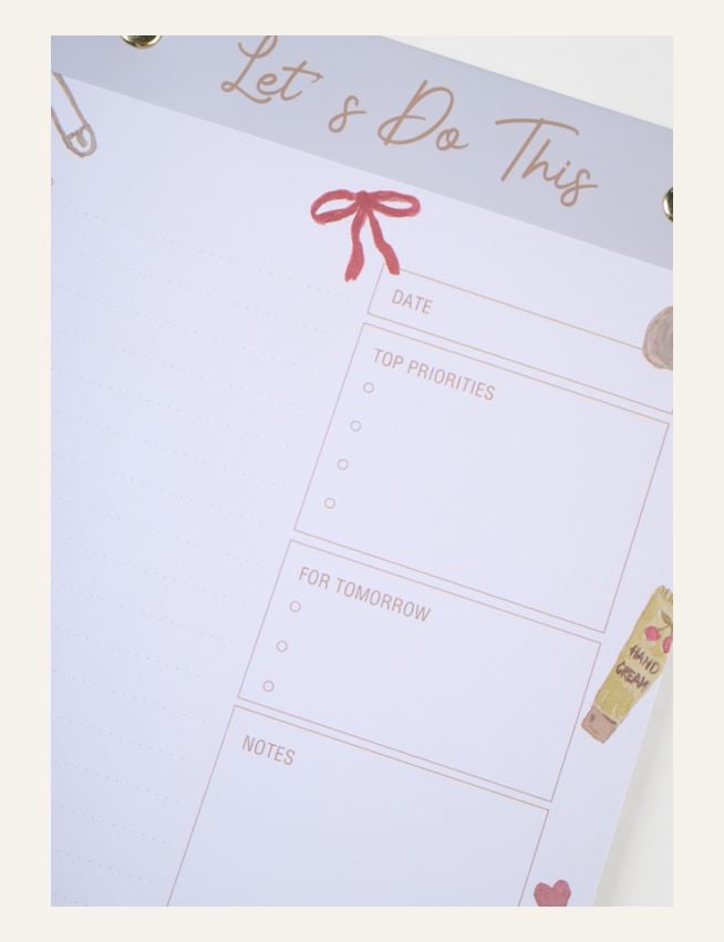 Nädala planeerija roosa - 2