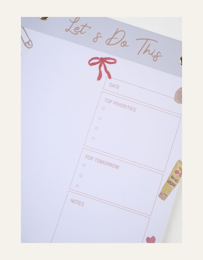 Nädala planeerija roosa - 2