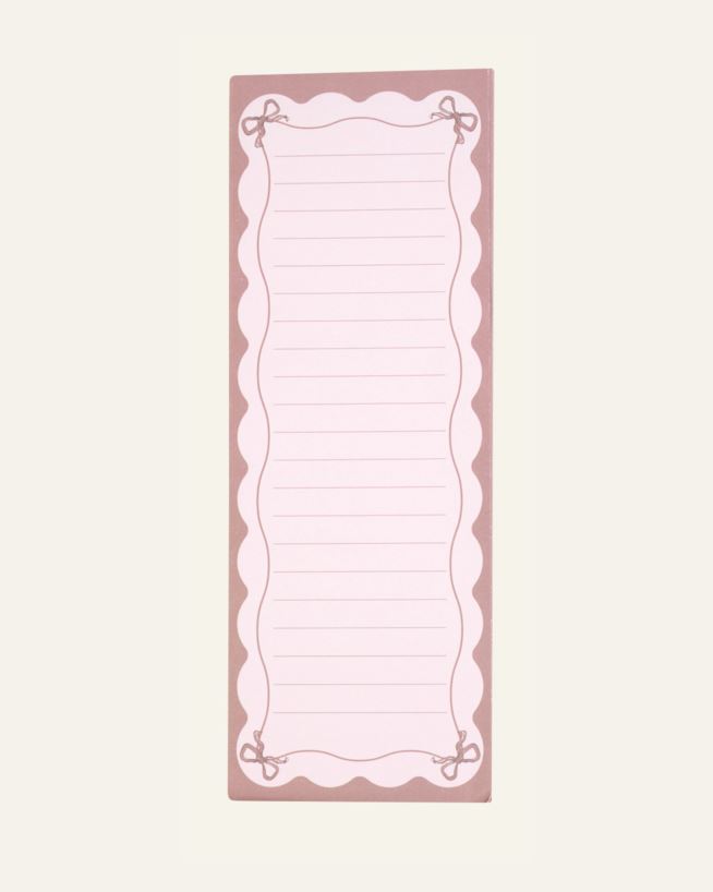 Märkmik roosa - 7,5x21x0,8 cm roosa - 1