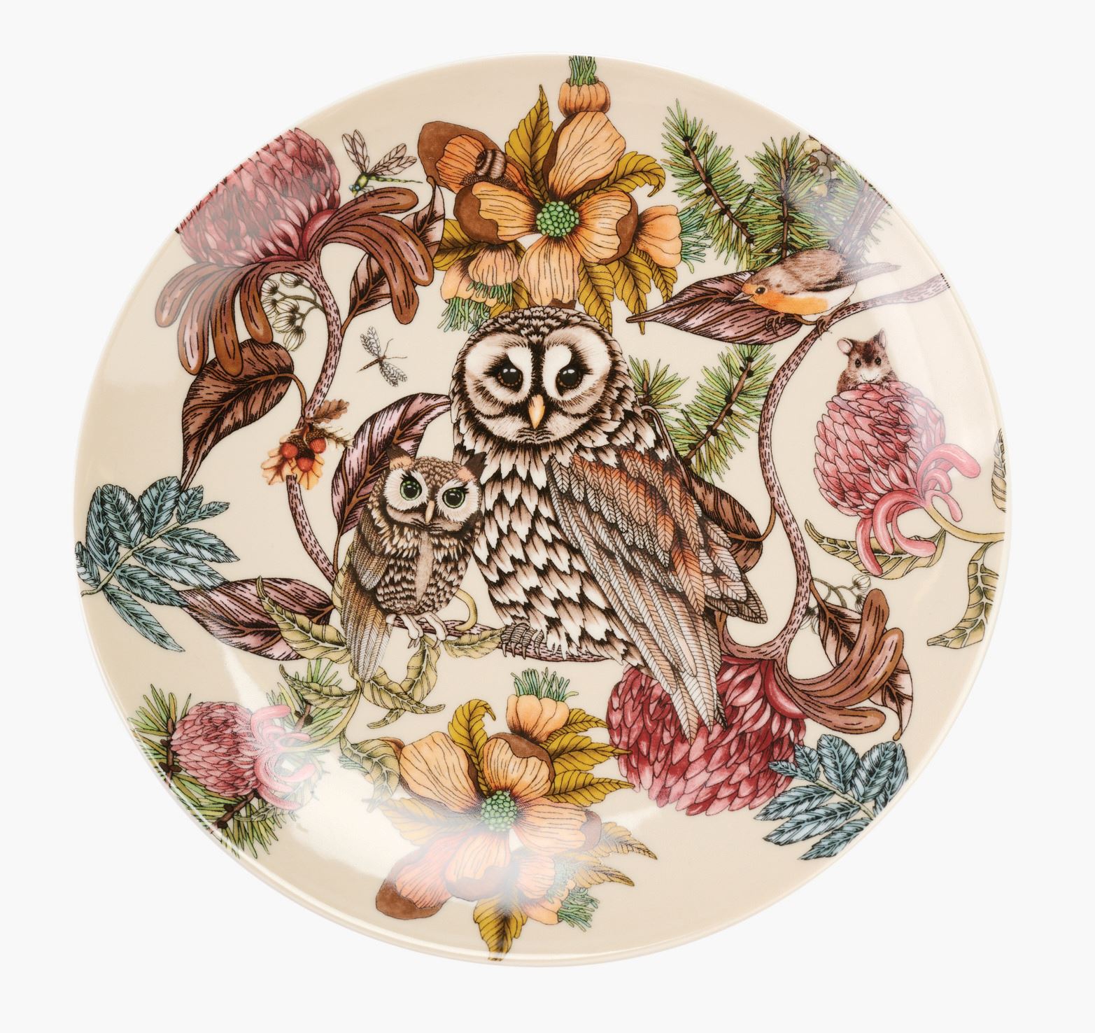 Taldrik mitmevärviline/beez - ø20,5 mitmevärviline/beez - 1