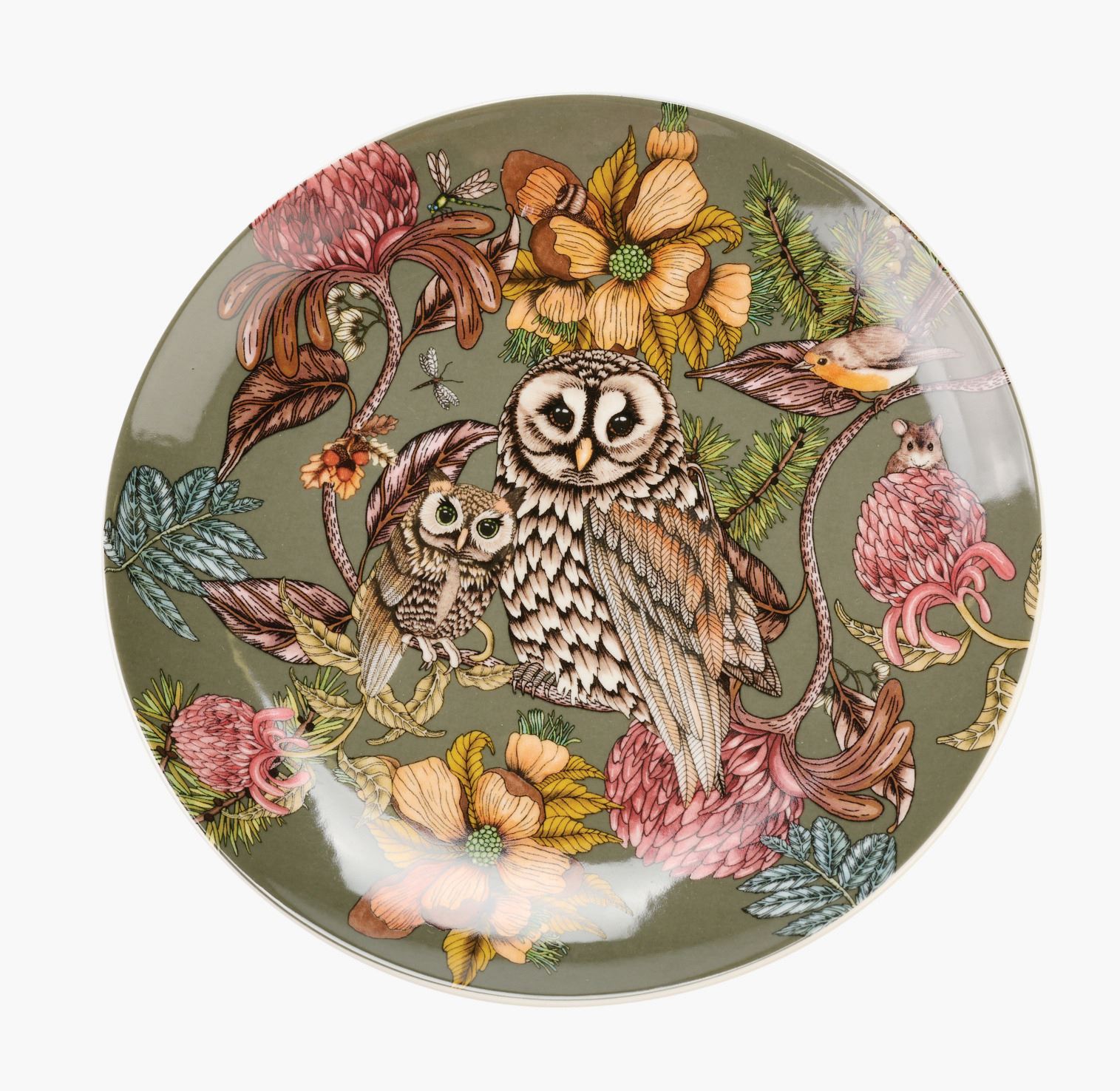 Taldrik mitmevärviline/roheline - ø20,5 mitmevärviline/roheline - 1