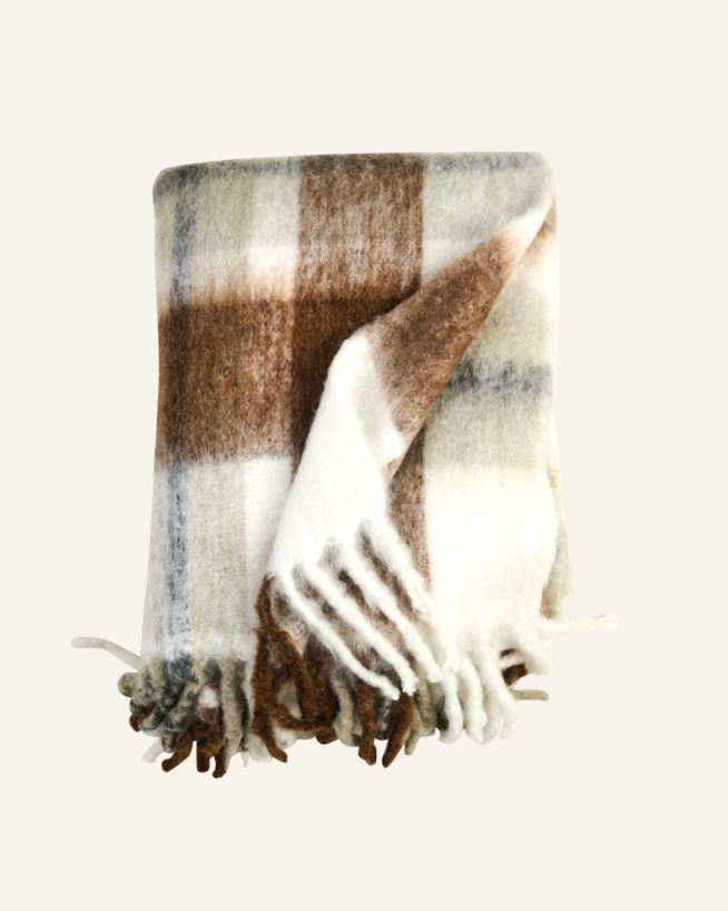 Pleed mitmevärviline/pruun - 130x170 cm mitmevärviline/pruun - 1