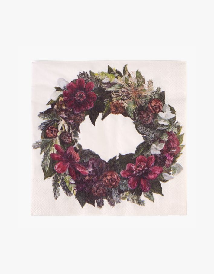 Pabersalvrätikud mitmevärviline/punane - 33x33 cm mitmevärviline/punane - 1