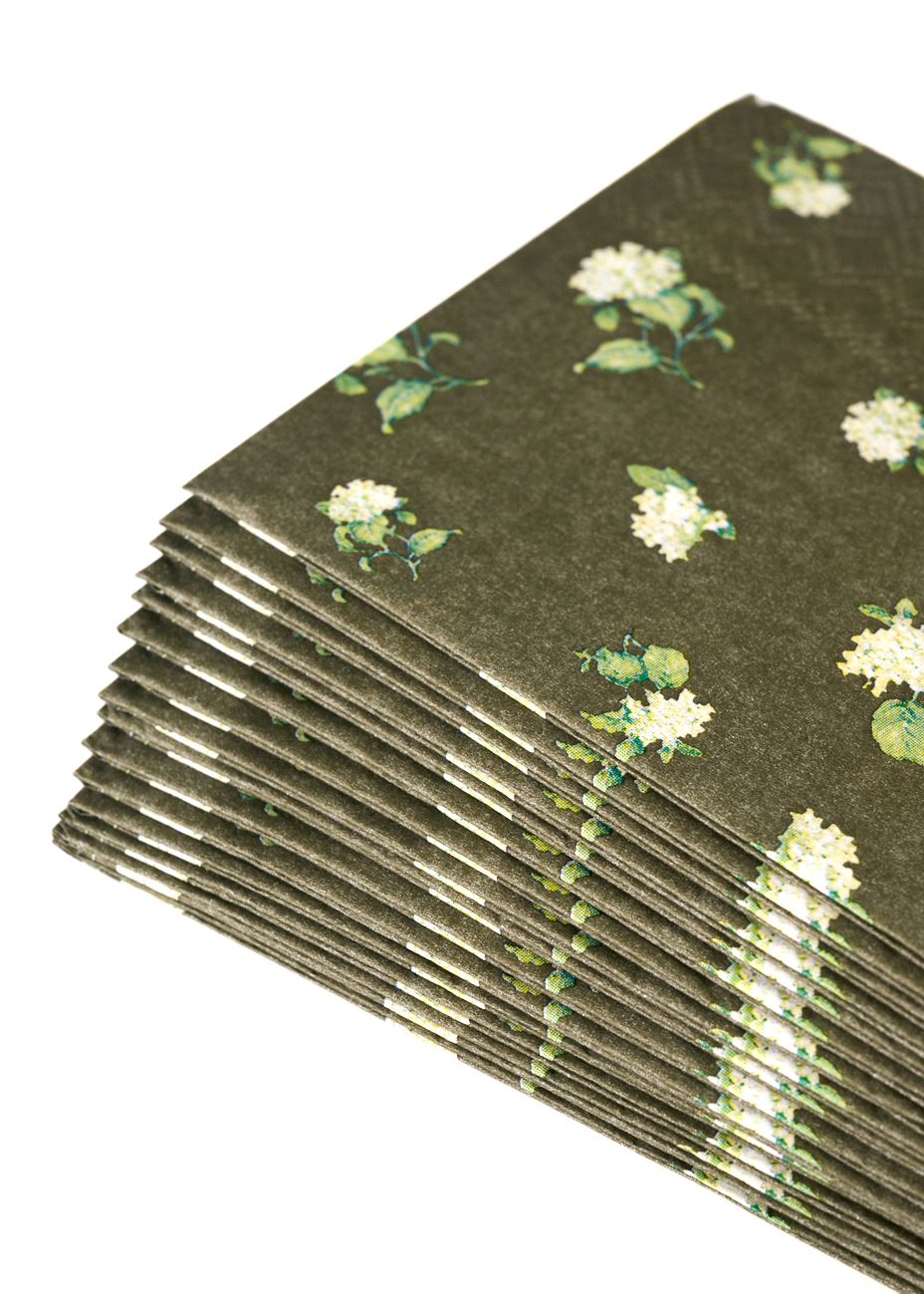 Pabersalvrätik mitmevärviline/hall - 2