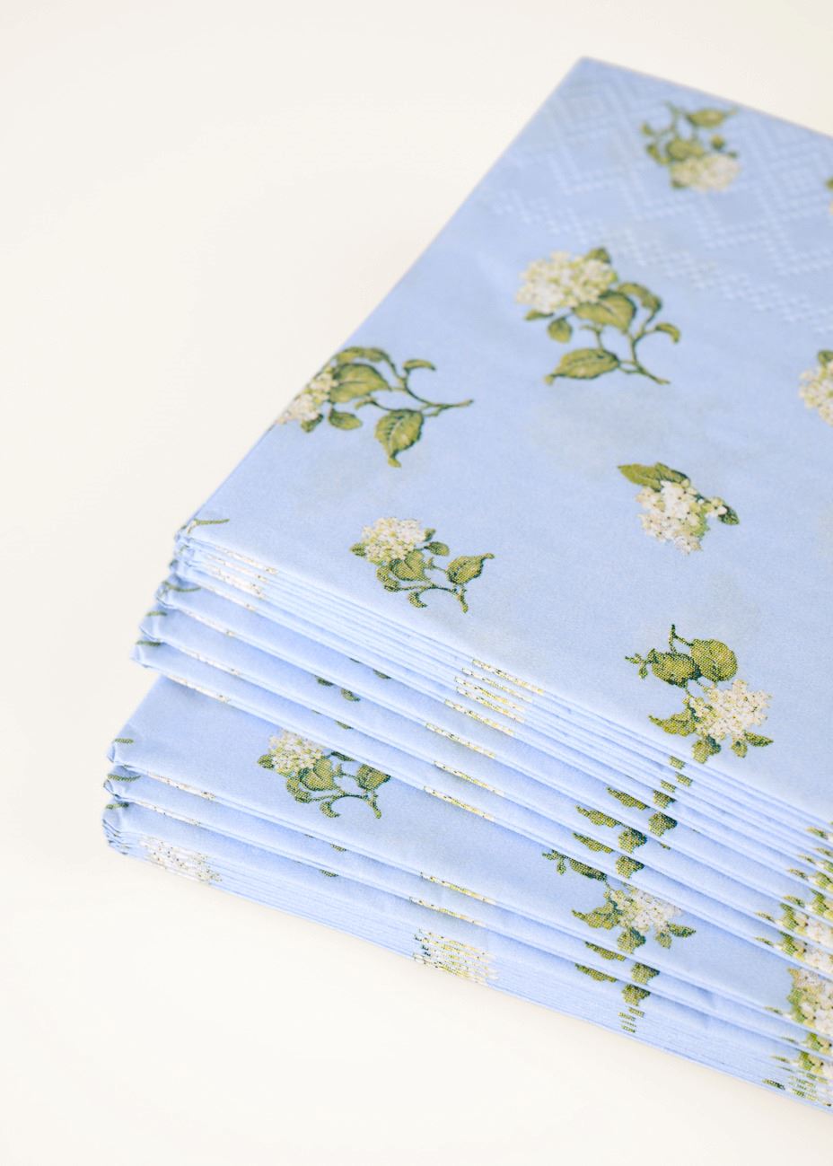 Pabersalvrätik mitmevärviline/sinine - 2