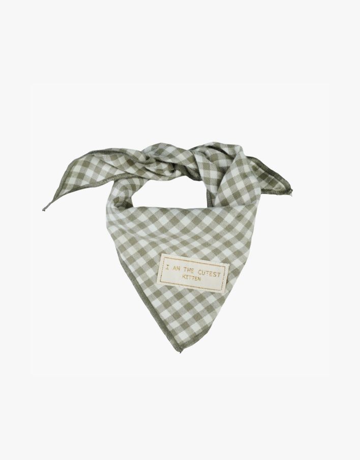 Bandana oliiviroheline - 25x50 cm oliiviroheline - 1