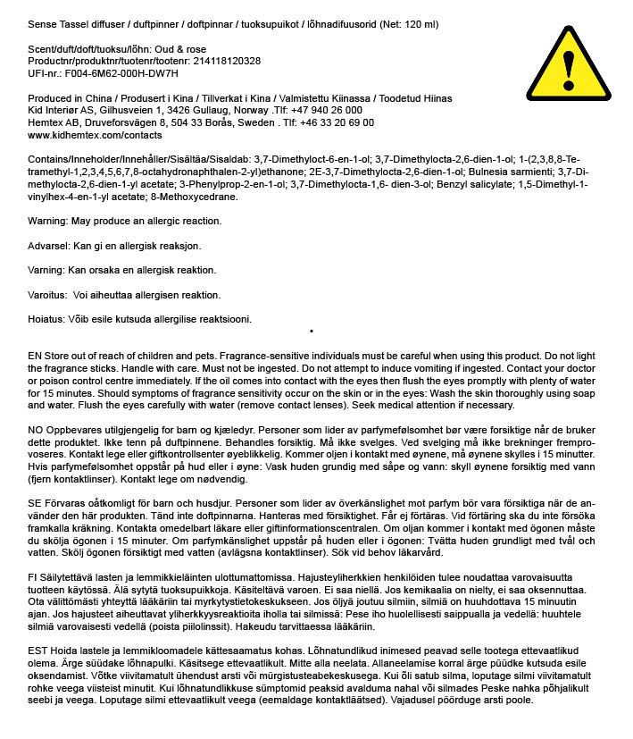 Kodulõhn mitmevärviline/sinine - 2