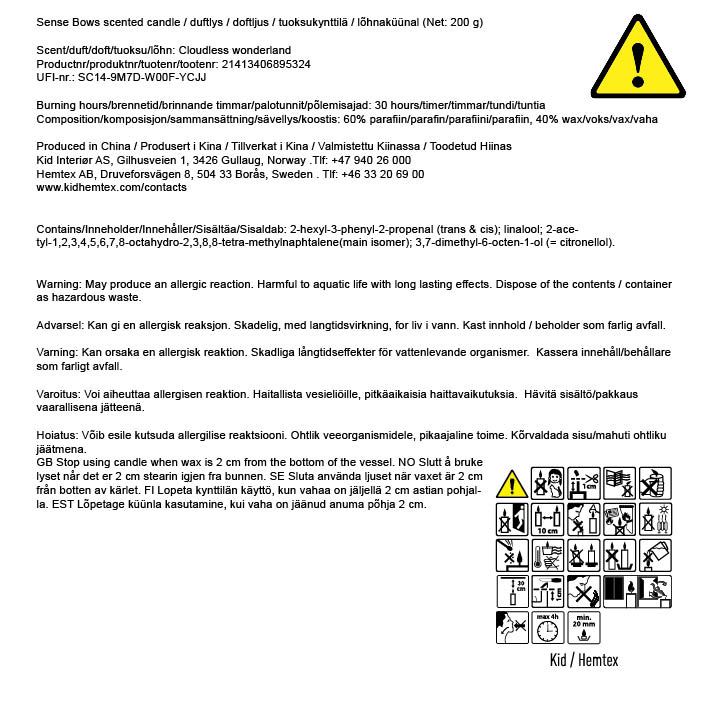 Lõhnaküünal mitmevärviline/roheline - 3