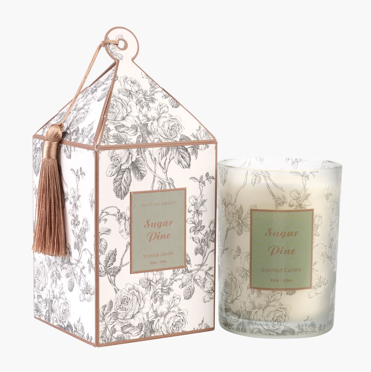 Lõhnaküünal mitmevärviline/roheline - 250 g mitmevärviline/roheline - 1