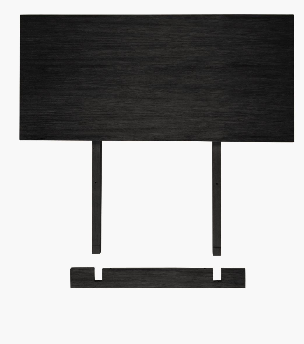 Pikendusplaat must - 100x45 cm must - 1