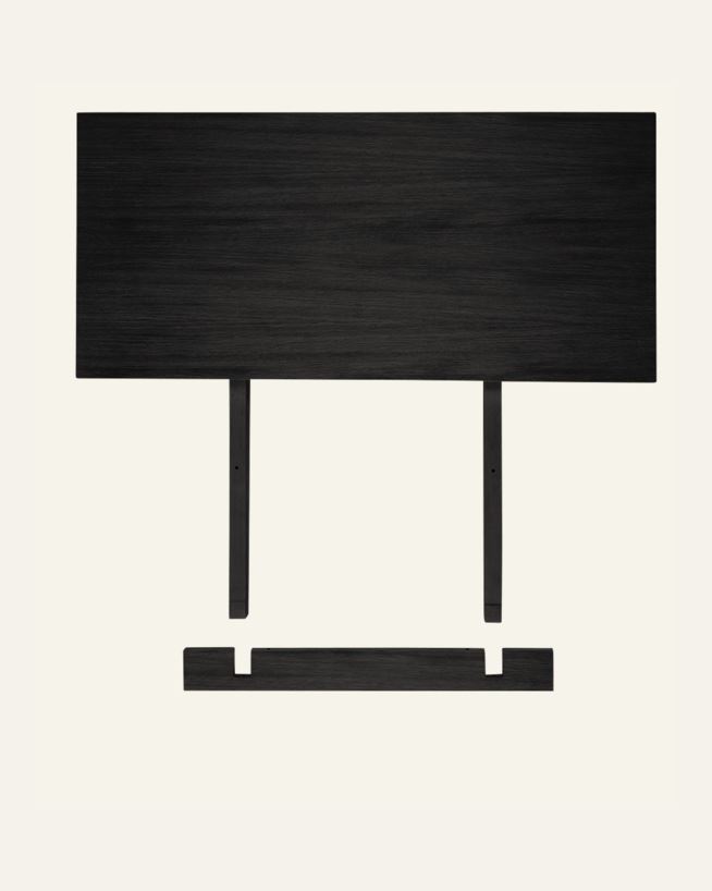 Pikendusplaat must - 100x45 cm must - 1