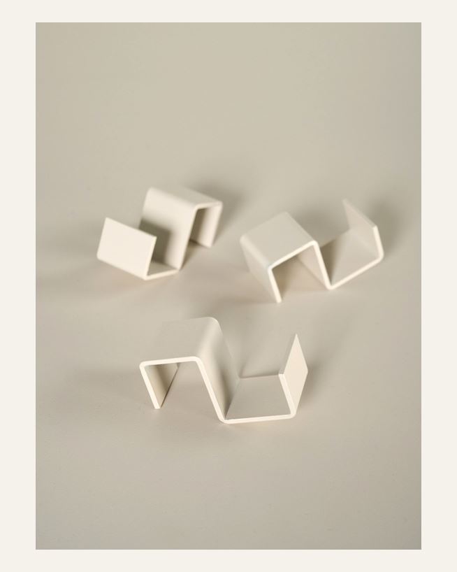 Väliköögi konksukomplekt kreemikas - 5,3x2,5x3,2 cm kreemikas - 1