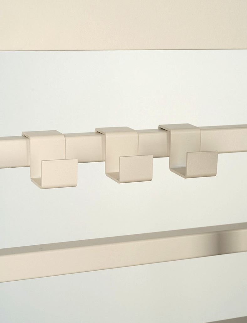 Väliköögi konksukomplekt kreemikas - 5,3x2,5x3,2 cm kreemikas - 1