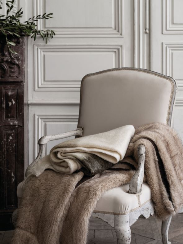 Karusnahast pleed naturaalne toon - 3