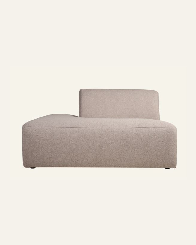 Avatud otsaga moodul vasak beež - 134x93x73 cm beež - 1