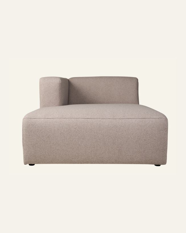 Moodul šezlong vasak beež - 154x114x73 cm beež - 1