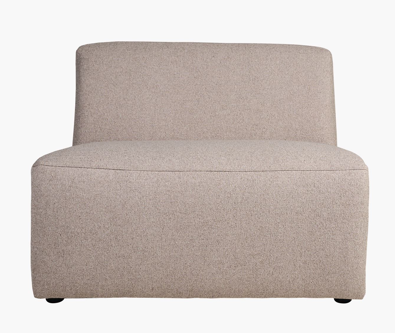 1,5-kohaline mooduldiivan käetoeta beež - 90x93x73 cm beež - 1