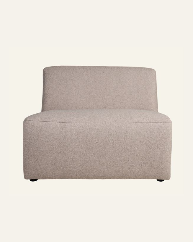 1,5-kohaline moodul ilma käetugedeta beež - 90x93x73 cm beež - 1