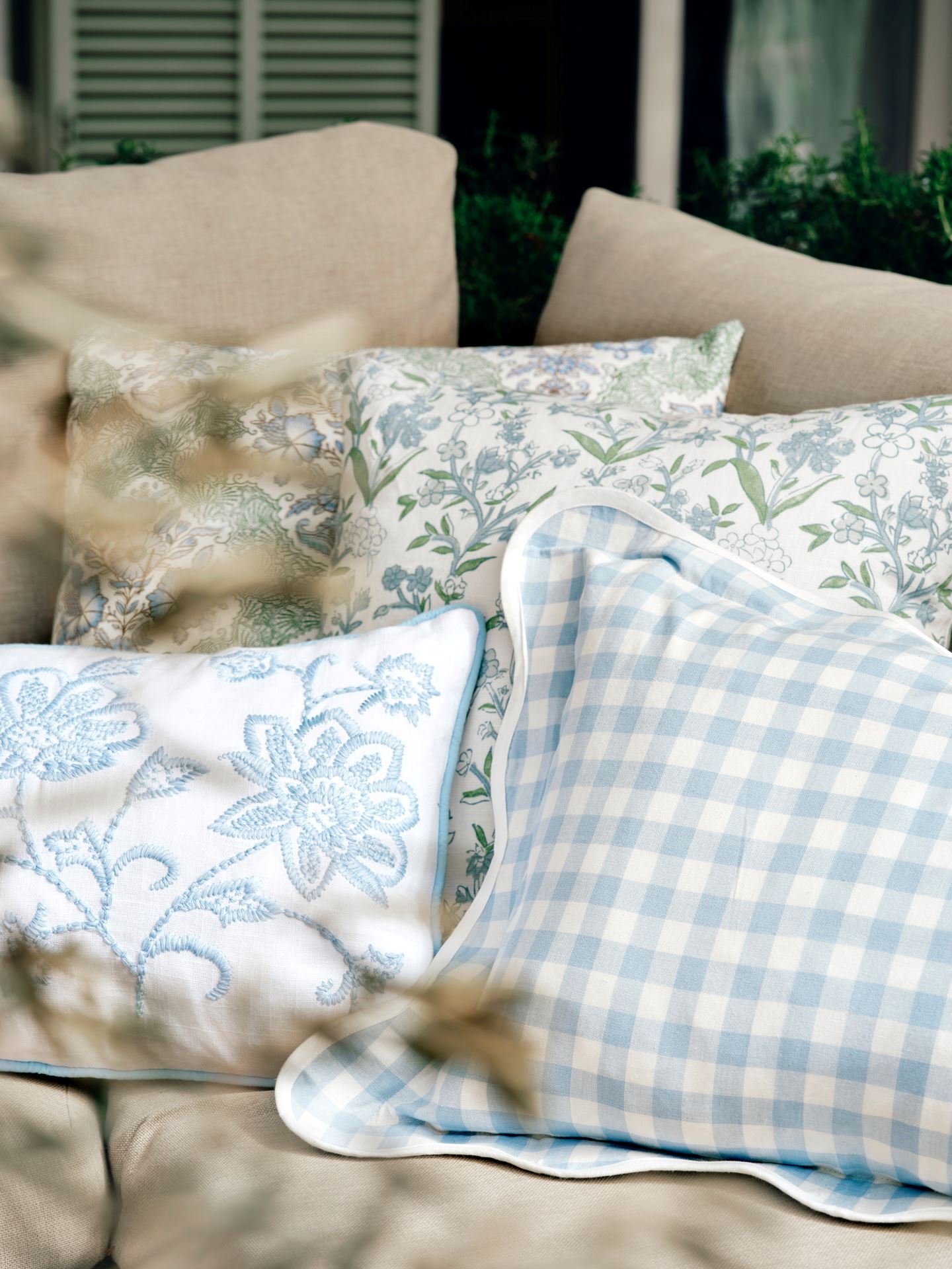 Dekoratiivpadi hele sinine - 2