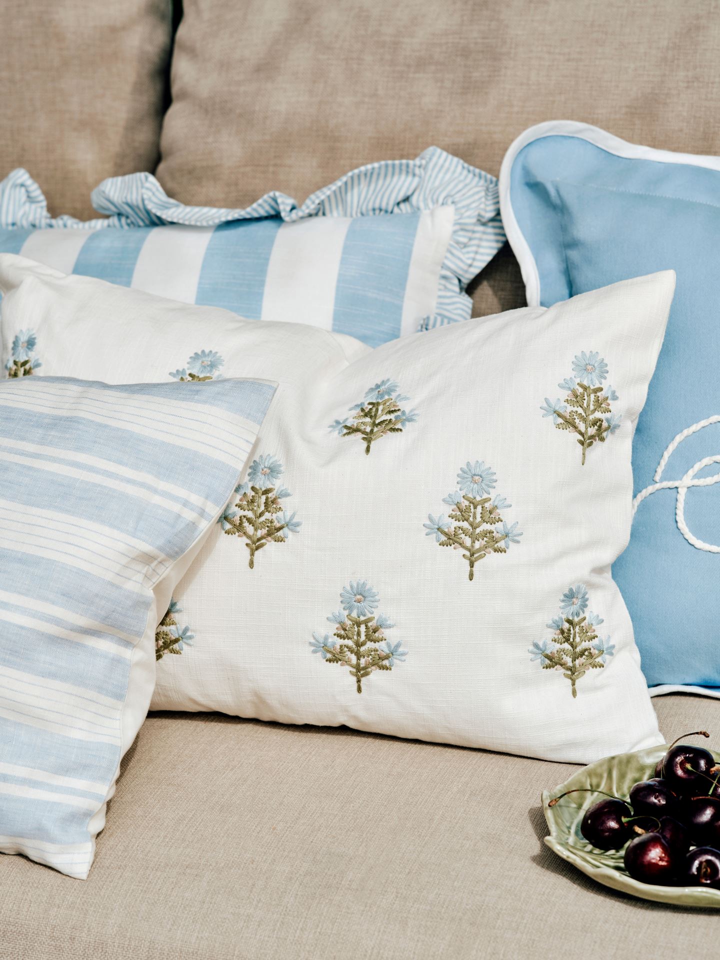 Dekoratiivpadi mitmevärviline/sinine - 4