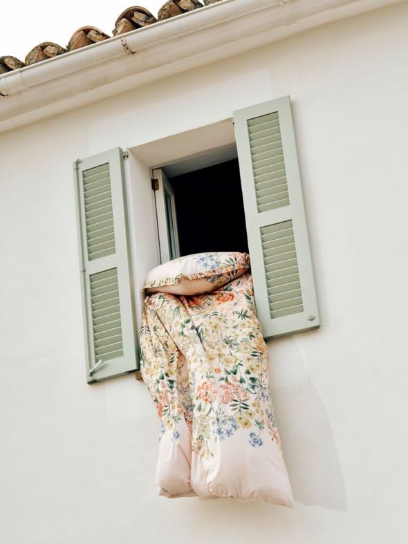 Voodipesukomplekt perkalpuuvillast mitmevärviline - 5