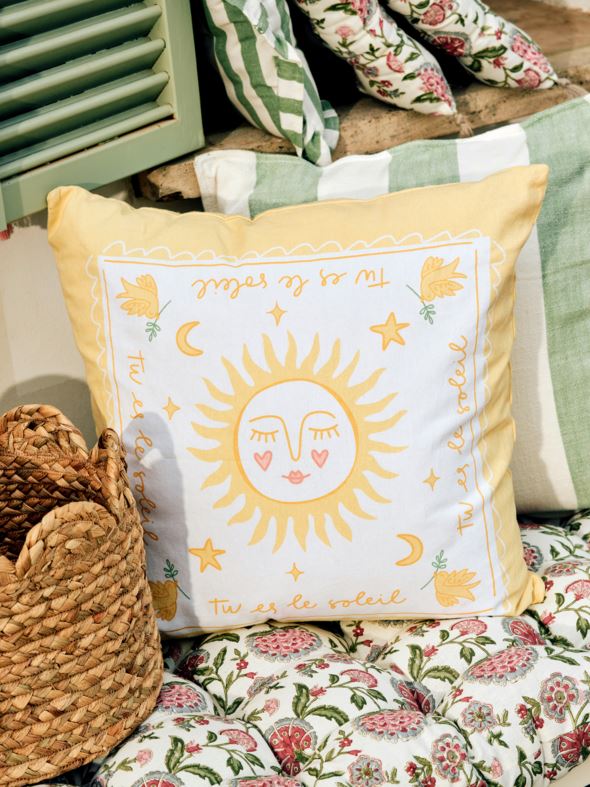 Dekoratiivpadi kollane - 2