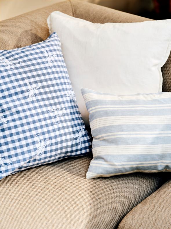 Dekoratiivpadja kate mitmevärviline/sinine - 4