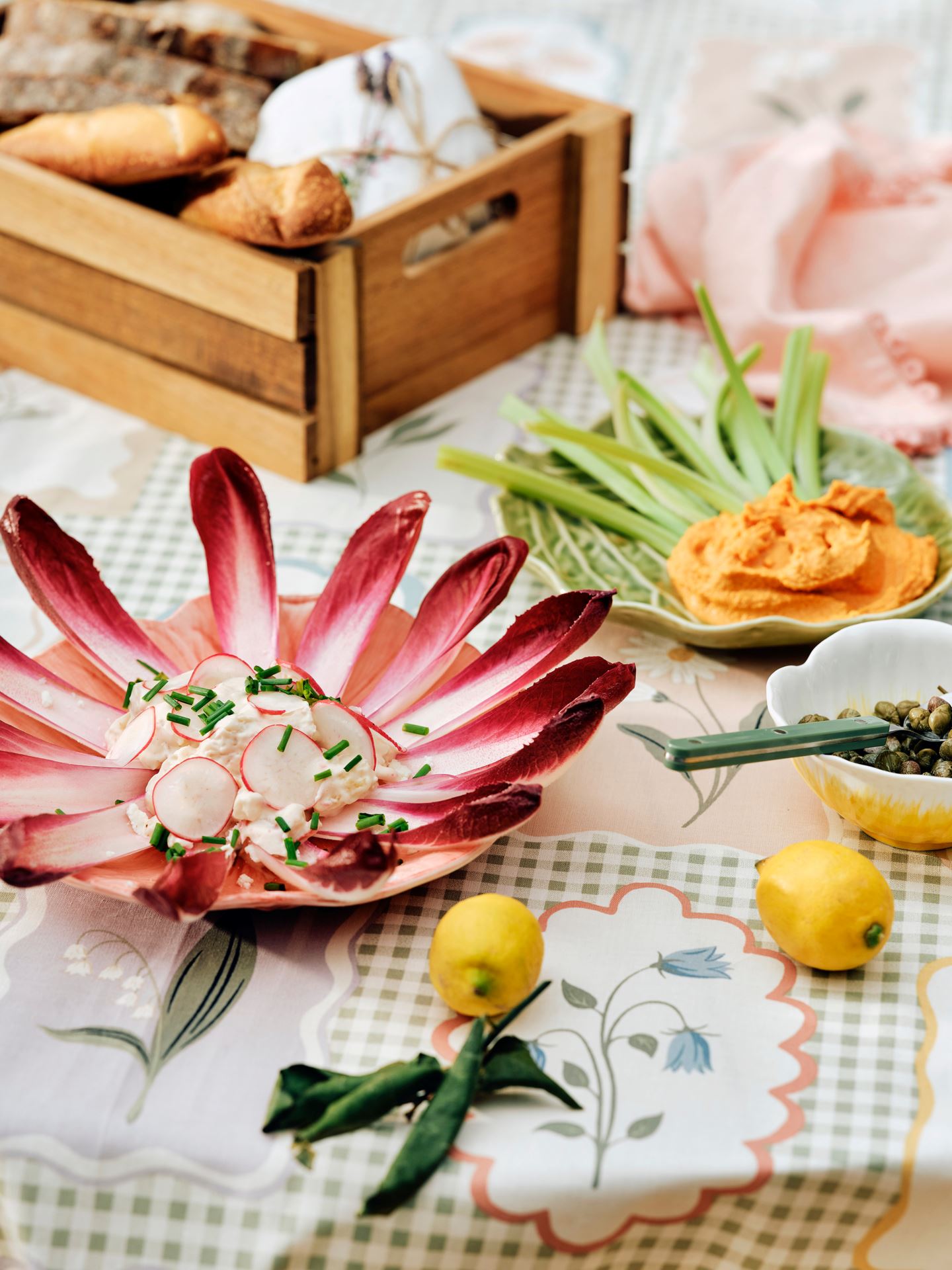 Vahatatud laudlina roheline - 3