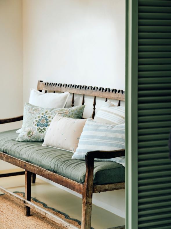 Dekoratiivpadja kate mitmevärviline/sinine - 3