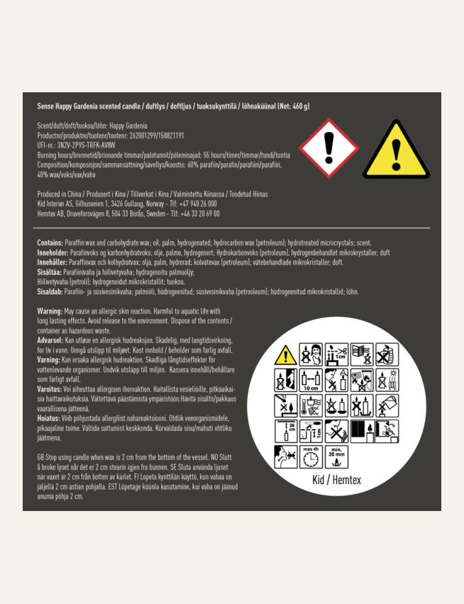 Lõhnaküünal kuldne - 3