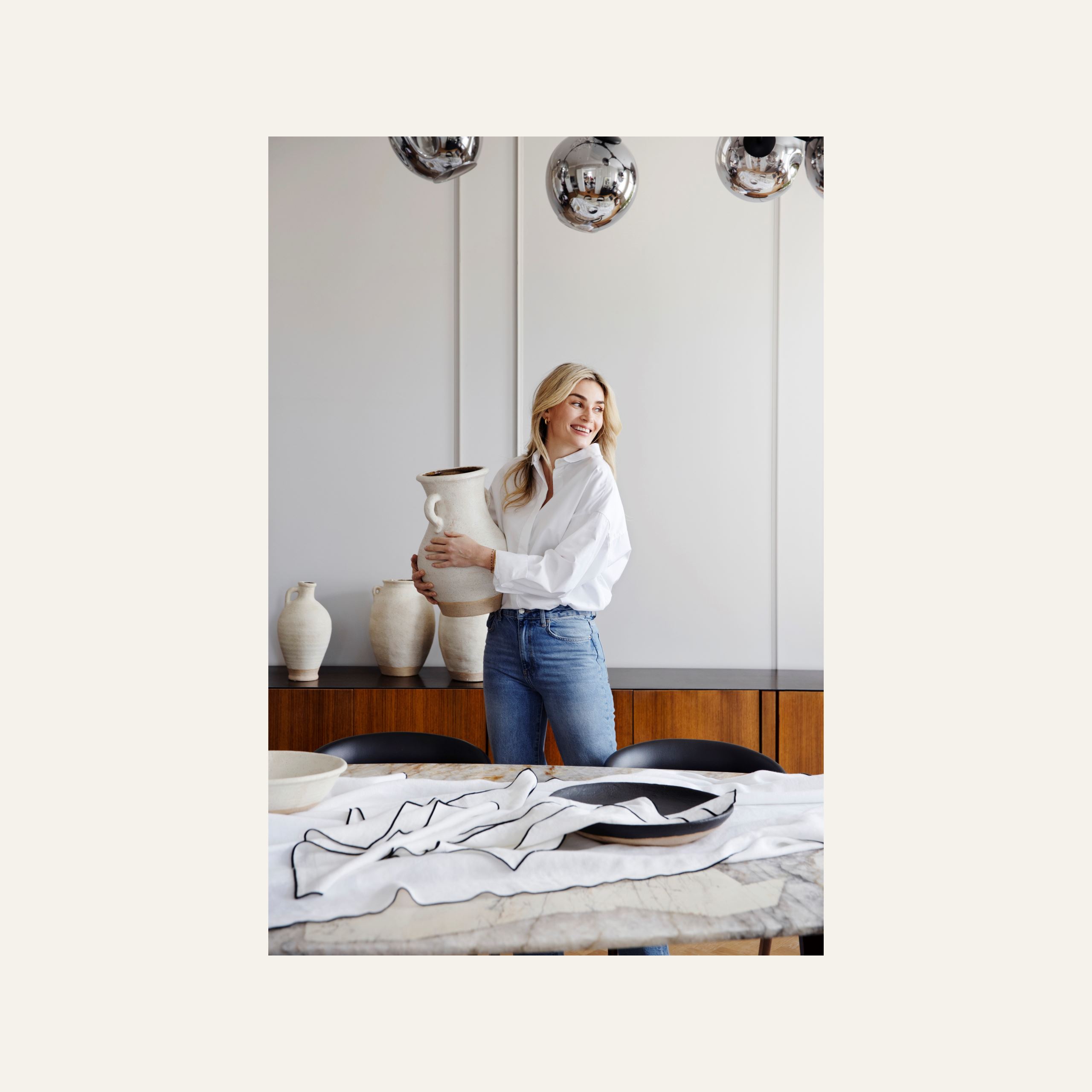 Linane laudlina valge - 3