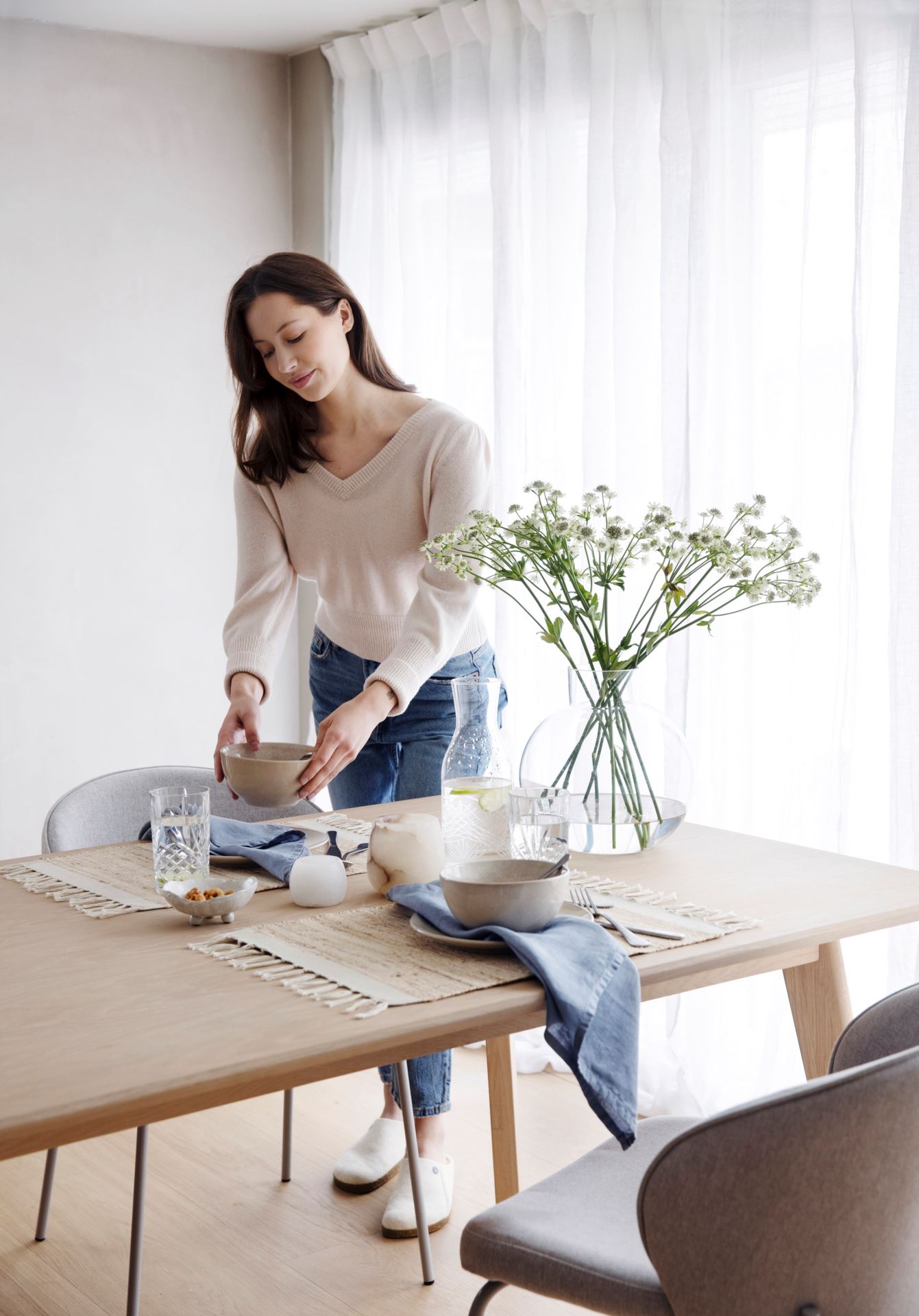 Lauamatt naturaalne toon - 2