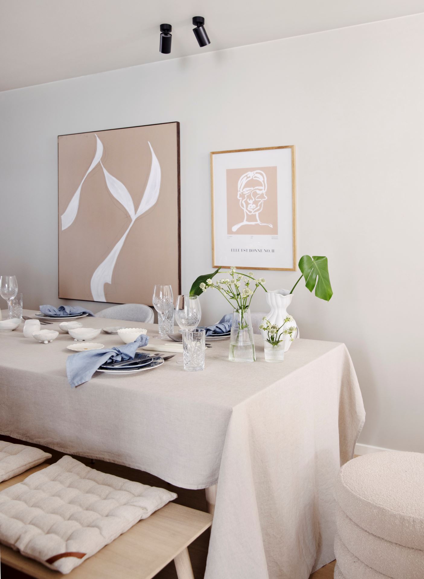 Linane laudlina naturaalne toon - 2