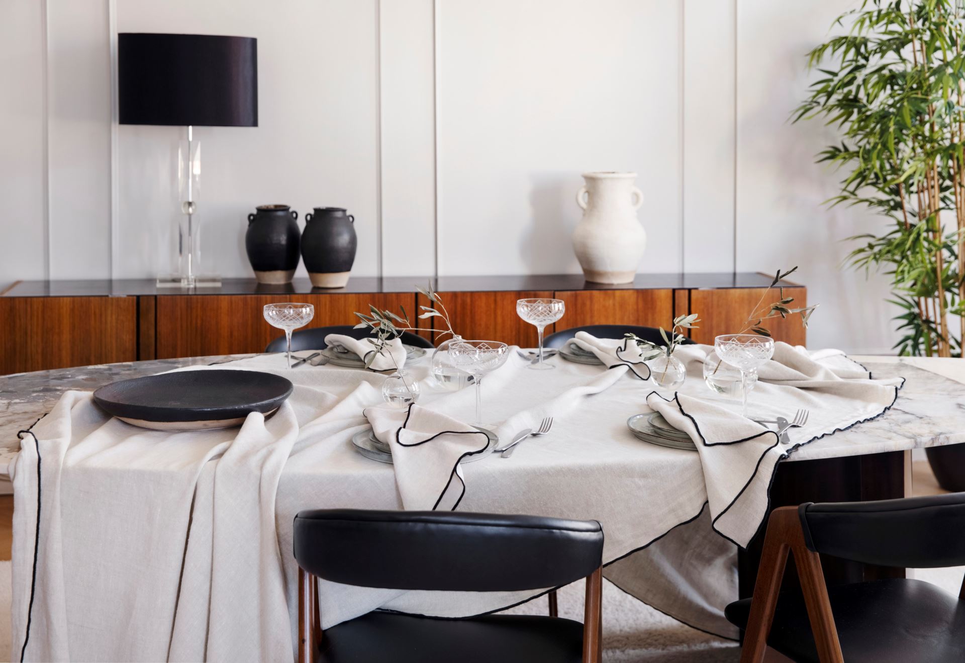 Linane servjett valge - 3