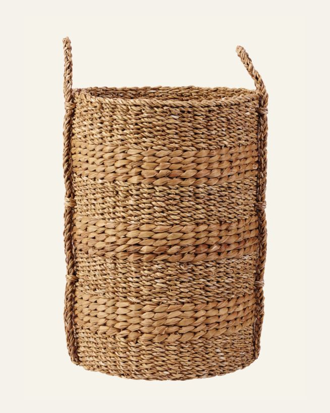 Pesukorv naturaalne toon - H50cm Ø37cm naturaalne toon - 1
