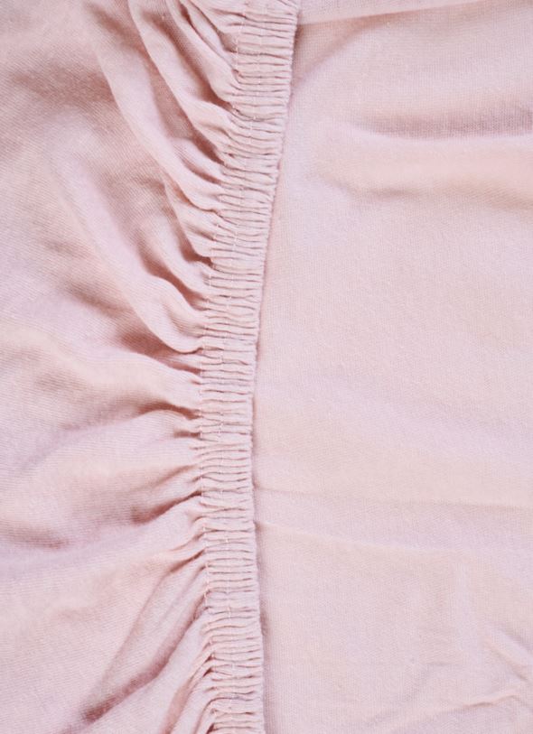 Voodilina kummiga hele roosa - 2