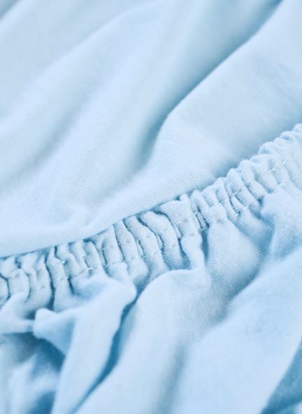 Voodilina kummiga hele sinine - 3