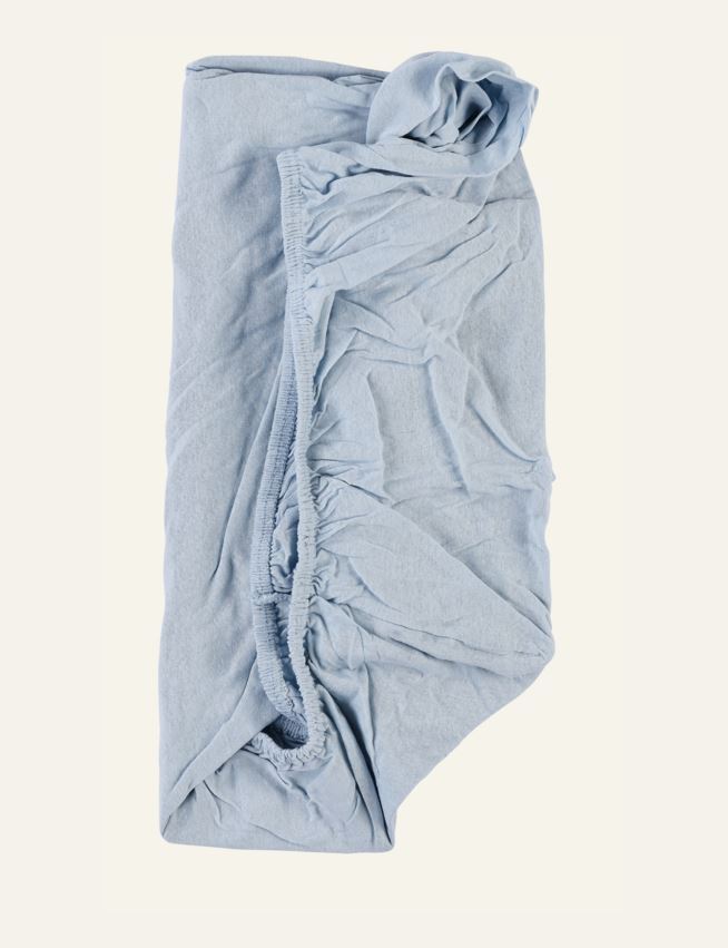 Voodilina kummiga hele sinine - 2