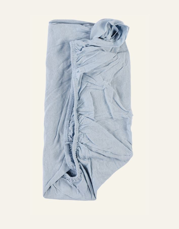 Voodilina kummiga hele sinine - 2