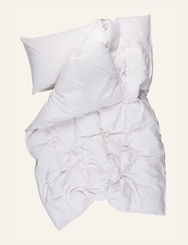 Voodipesukomplekt puuvillane valge - 3