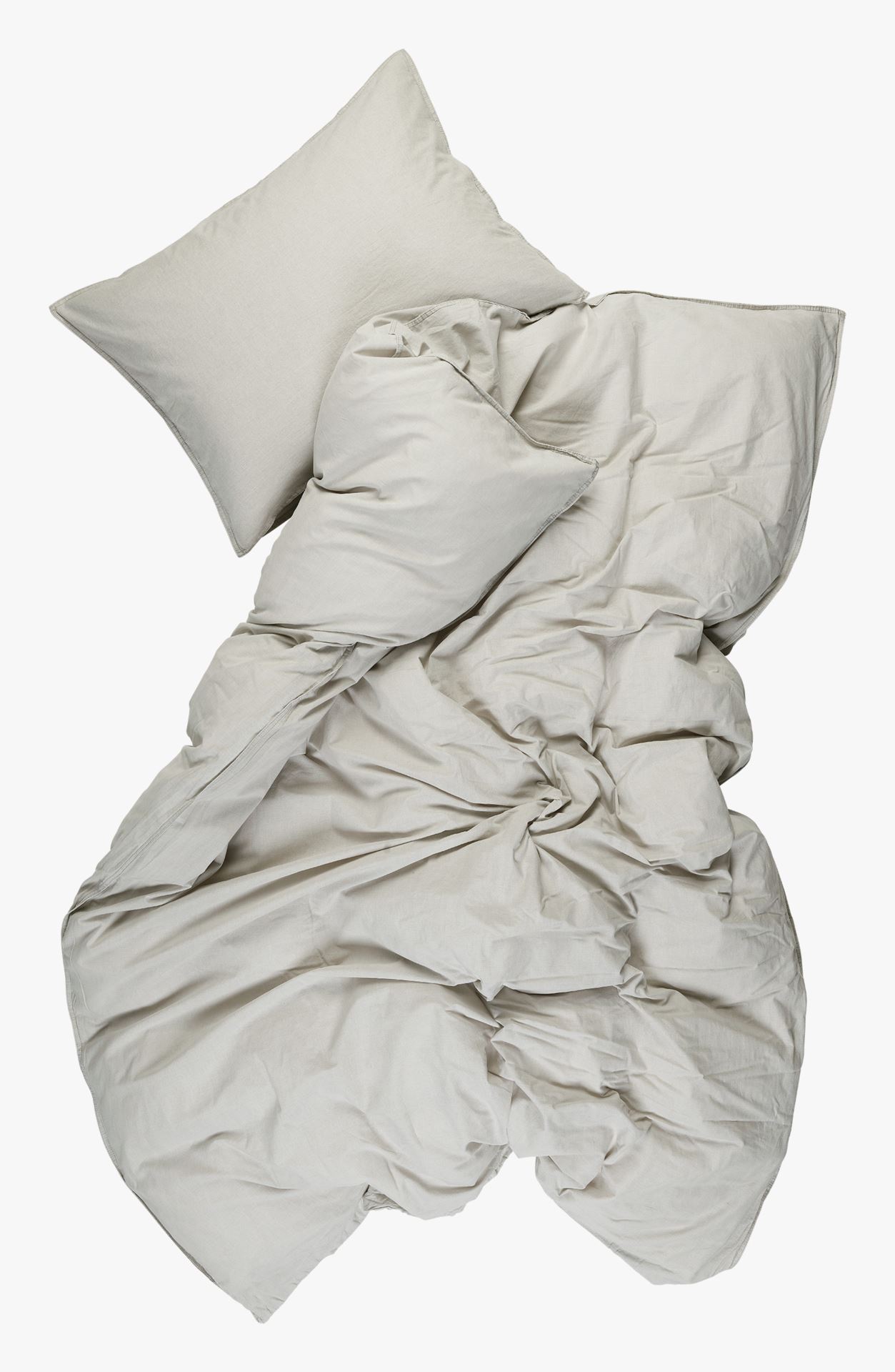 Voodipesukomplekt puuvillane beež - 3