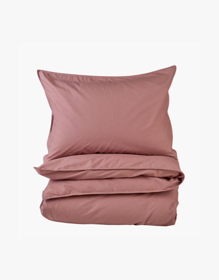 Voodipesukomplekt puuvillane vanaroosa - 230x220 cm vanaroosa - 1