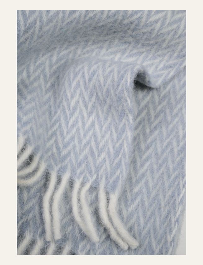 Villapleed hele sinine - 2