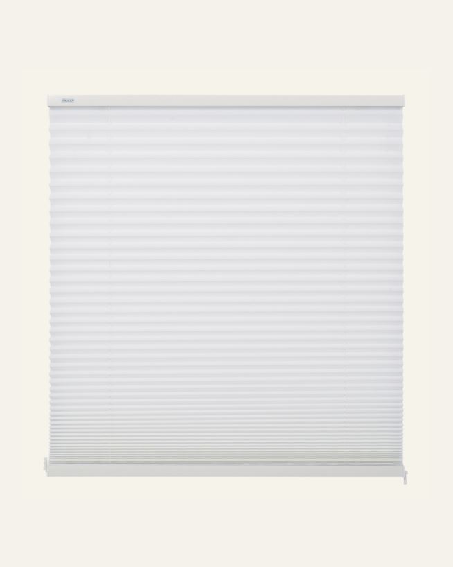 Valgust filtreeriv voldikkardin valge - 140x160 cm valge - 1