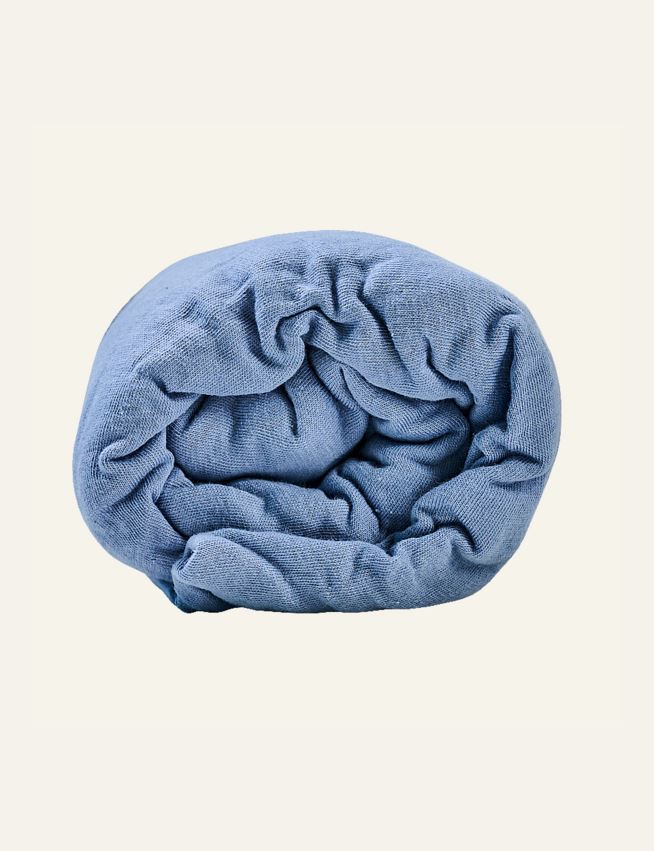 Voodilina kummiga sinine - 3