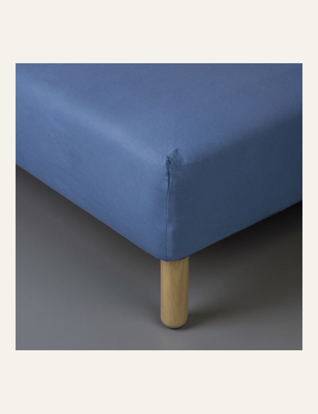 Voodilina kummiga sinine - 2