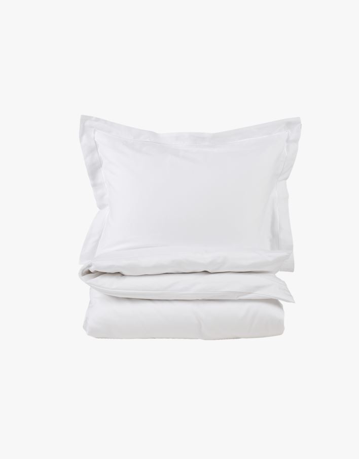 Voodipesukomplekt egiptuse puuvill valge - 230x220 cm valge - 1