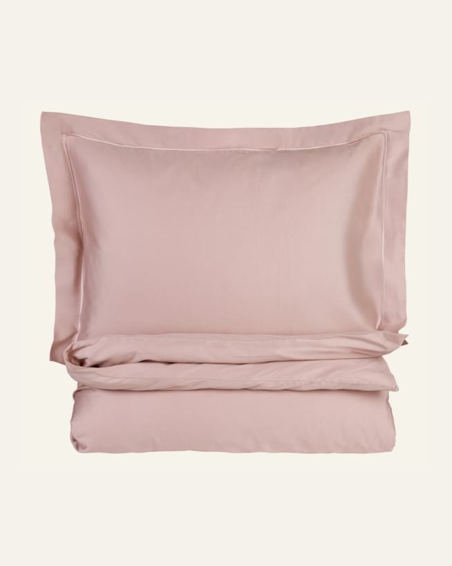 Voodipesukomplekt egiptuse puuvill heleroosa - 230x220 cm/50x60 cm heleroosa - 1