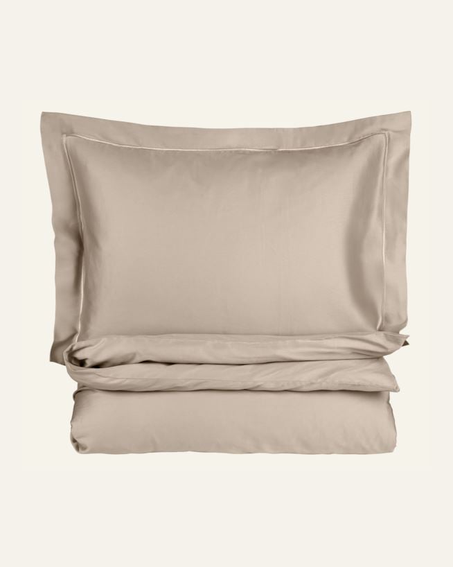 Voodipesukomplekt egiptuse puuvill sand - 230x220 cm/50x60 cm sand - 1