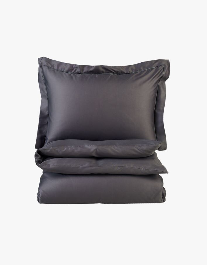 Voodipesukomplekt egiptuse puuvill hall - 230x220 cm hall - 1